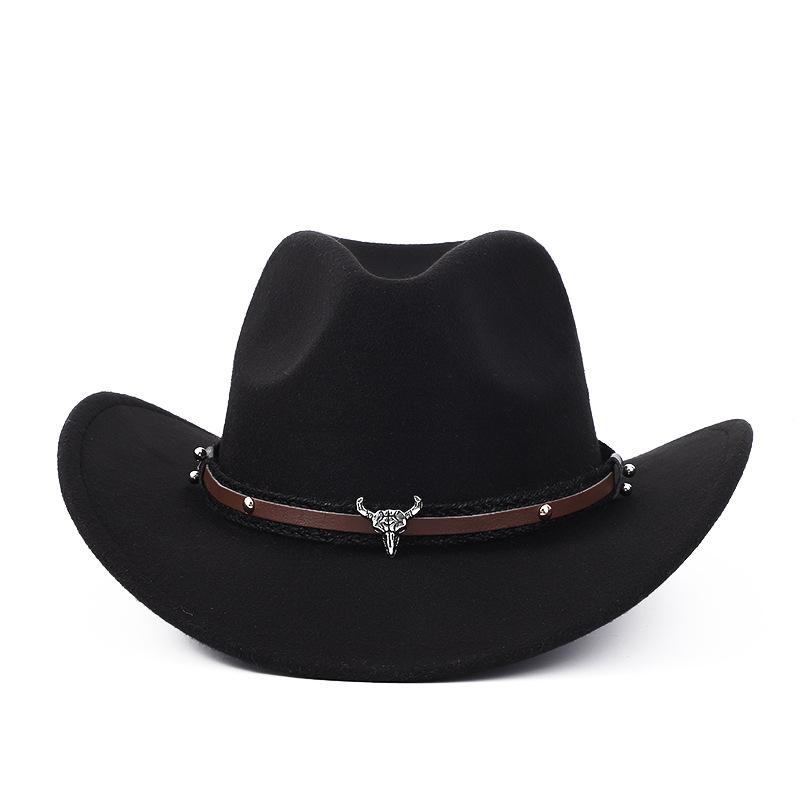 

Винтажная ковбойская шляпа в западном стиле для мужчин, джентльменов, дам, джазовая, ковбойская, кожаная, с широкими полями, клош, церковная, сомбреро, мужская кепка