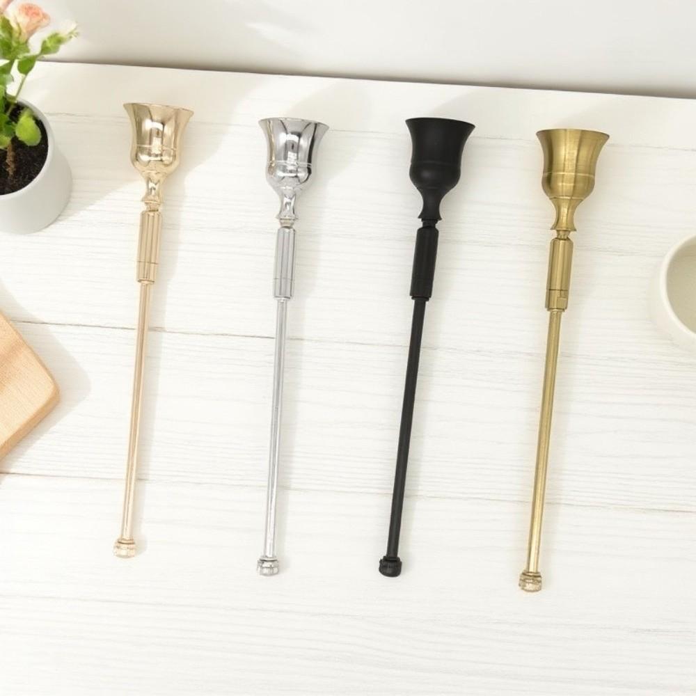 Bell Shaped Candle Snuffer Swingable Flame Cover Elegant Candle Extinguisher  Home