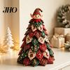 Beginner Friendly Sewing Craft Kit DIY Quilted Christmas Tree Kit, 3D Fabric Patchwork Set for Decoration Beginners, Handmade Tabletop Holiday