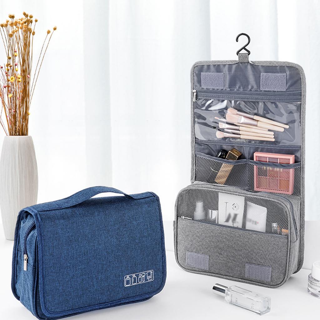 Portable Large-capacity Travel Makeup Bag, Separate Dry and Wet Toiletries Bags, Toiletries Storage Bag