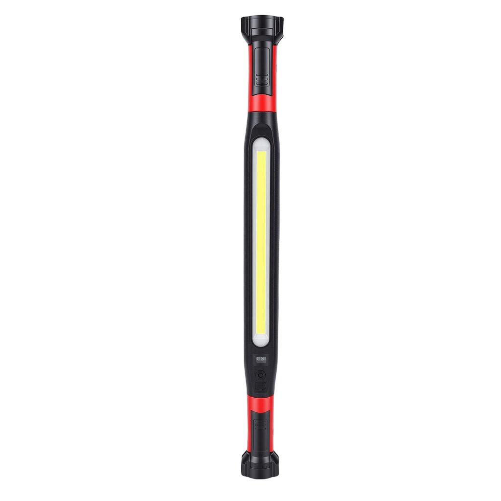 LED Work Light High Brightness USB Rechargeable Digital Display Foldable COB LED Work Flashlight for Outdoor