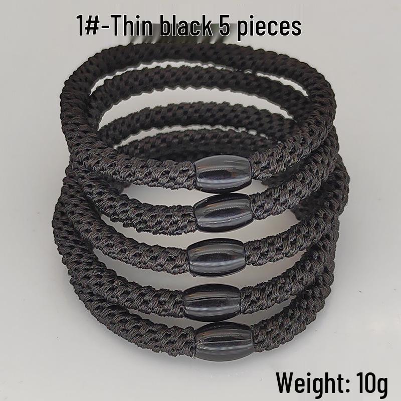 Sweet Korean Handmade High-Elasticity Knitted Hair Scrunchies