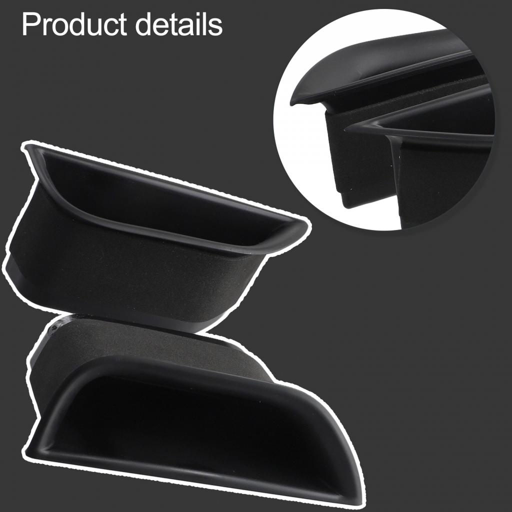 2pcs Car Interior Door Pocket Box for Mercedes E-Class W212 2010-2015