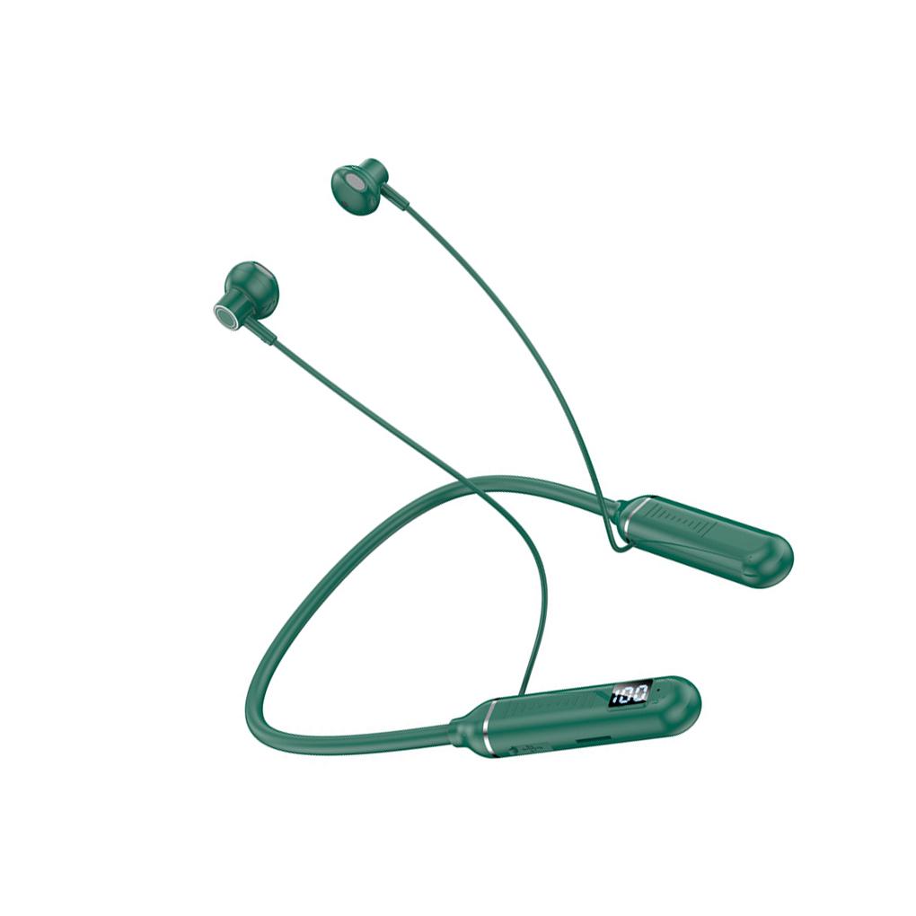 

ABS Earphone Neck Hanging Waterproof Sweatproof Low Delay Memory Card Replacement Digital Sport Gaming Headset