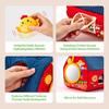 Baby Toys Barn Stuffed Farm Animals Rattle Crinkle Mirror Montessori Toys for Baby Sensory Balls Toddlers Stocking Stuffers