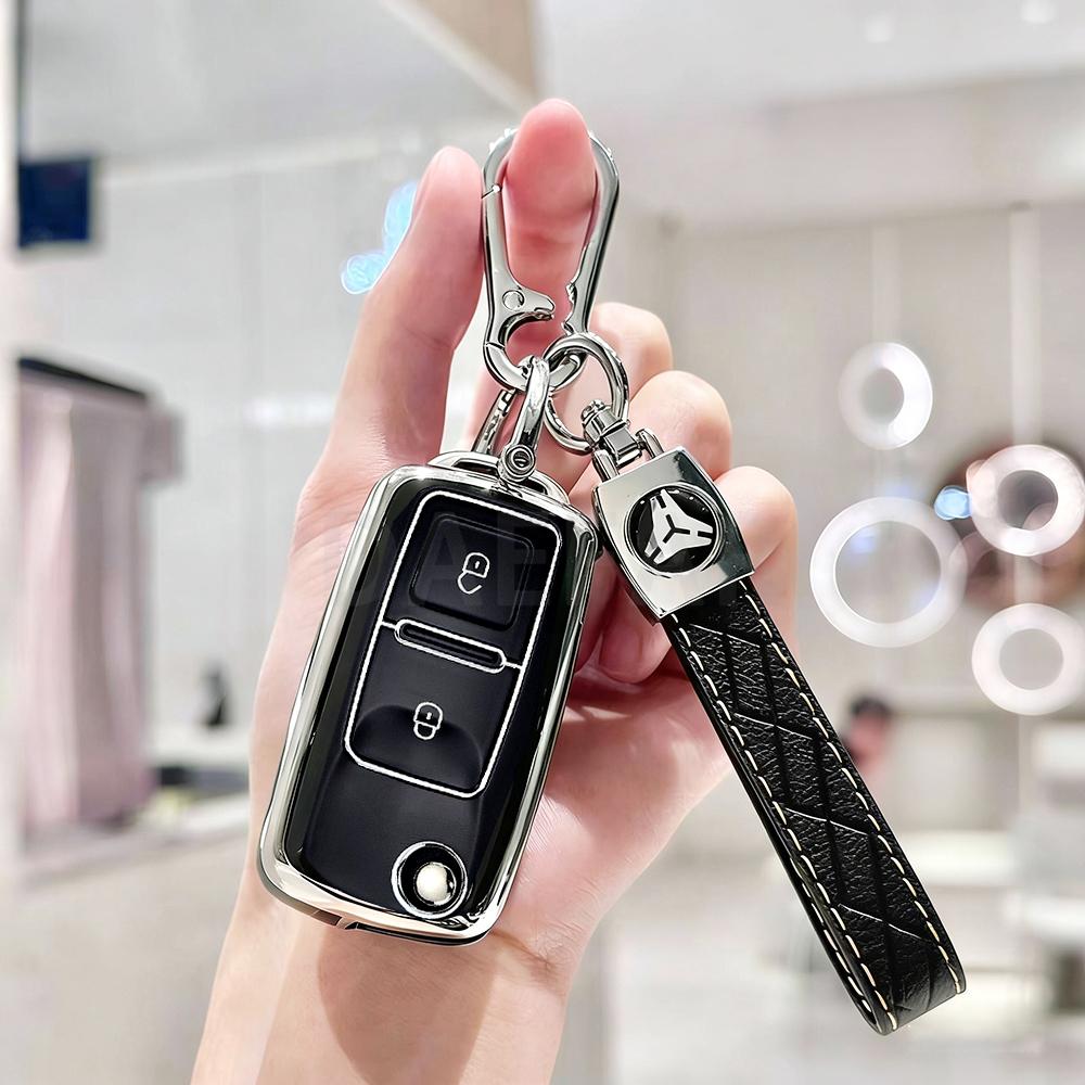 TPU Autoschlüsselhülle Abdeckung Schale Für VW Volkswagen Golf 4 5 6 Mk4 Amarok Polo Bora Jetta Altea Alhambra Passat Käfer Caddy Tiguan