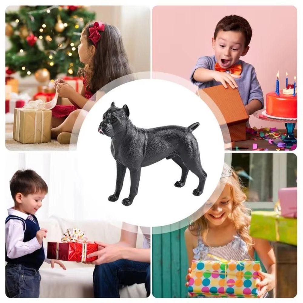 Great Dane Puppy Dog Figurine Labrador Rottweiler Simulation Dog Statue  Kids Toy