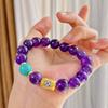 10Mm Autumn And Winter Natural Royal Amethyst Design Bracelet Bracelet.