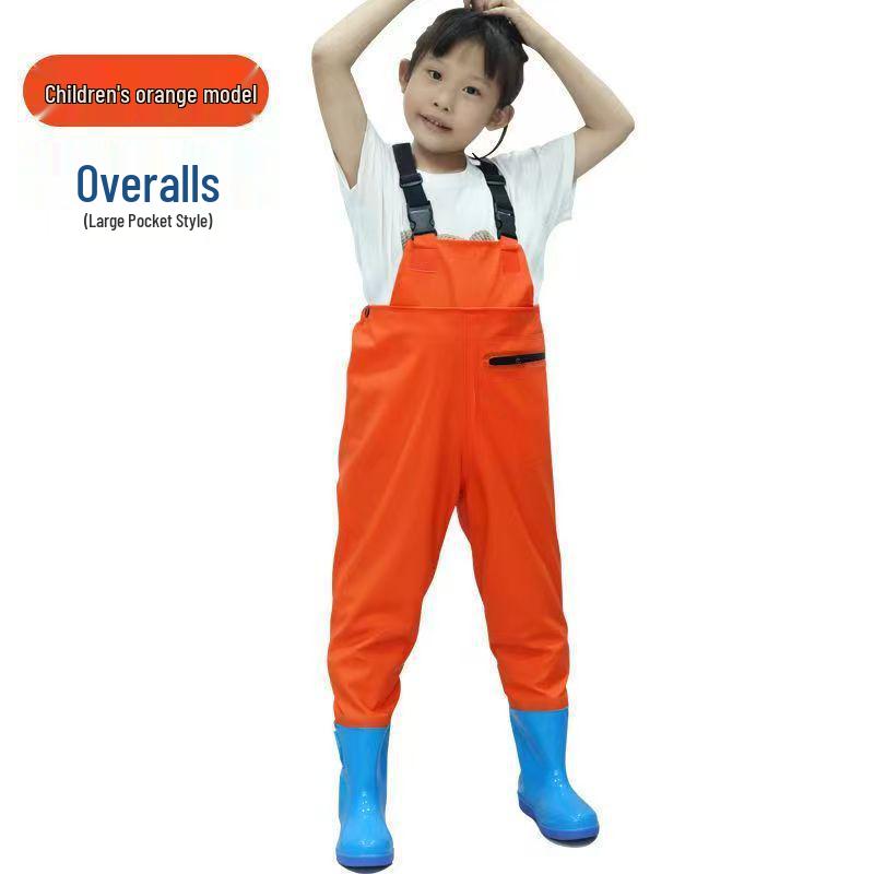 

Unisex Kids Waterproof Beach & Playwear: Swimwear, Rain Boots, and Fishing Pants Size 31, Pants Length 95 cm, Inner Length 19.5 cm