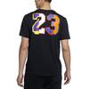 Air Jordan Casual Sports Round Neck Short Sleeve Black Men's DA6768-010