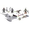 STAR WARS Mission Fleet Mando N-1 Starfighter 2.5-Inch Scale Mandalorian Action Figure Set for 4-Year-Old Boys and Girls (Amazon Exclusive)
