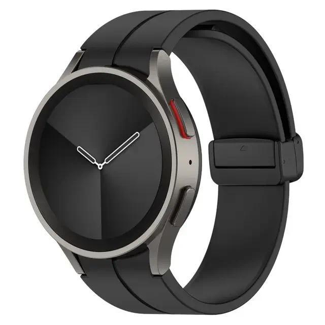 20mm Band For Samsung Galaxy Watch 7/6/5/4/44mm 40mm 5 Pro 45mm Silicone Bracelet Correa Galaxy Watch 6 Classic 47mm 43mm Strap