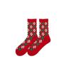 In Stock Plus Size Mid-Calf Jacquard Christmas Socks Bestseller