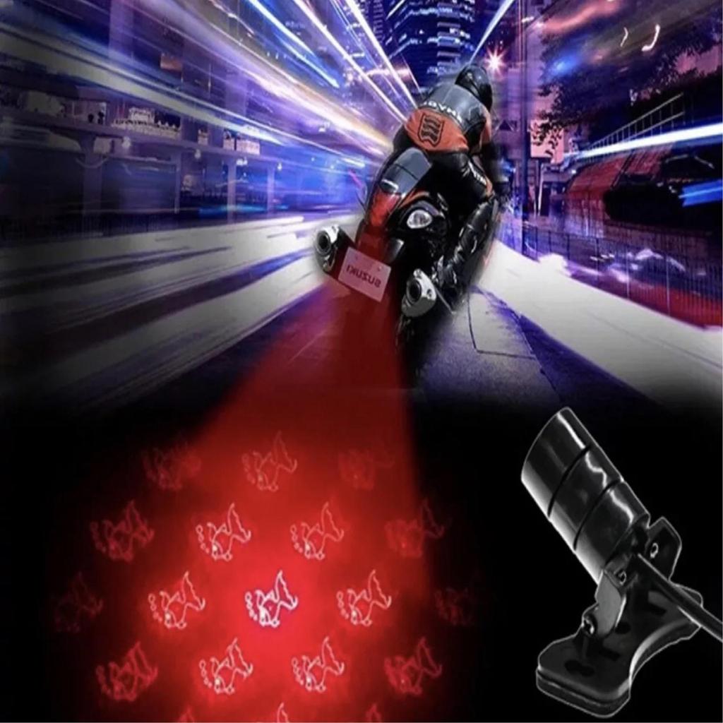 1pcs Anti Collision Car Laser Lamps Tail Auto Brake Parking Car Warning Light 12V LED Fog Light