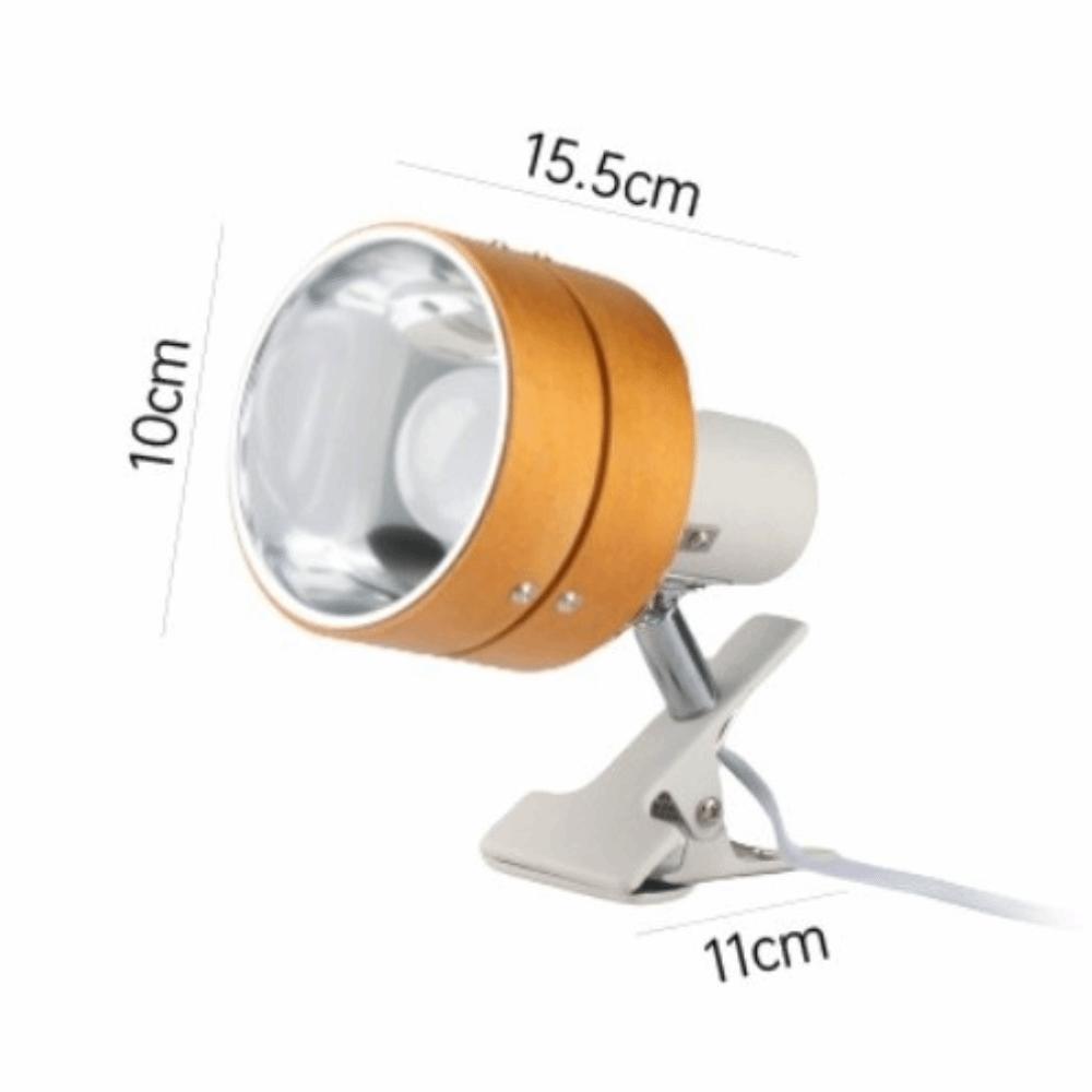 Solid Wood Construction Swing Arm Clip Wall Lamp LED Light Source Swing Arm Design Retro Japanese Sconce Adjustable Retro Style