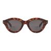 Celine Oval Frame Sunglasses With Logo Design Unisex sunglasses Tortoise CL40338F-52A