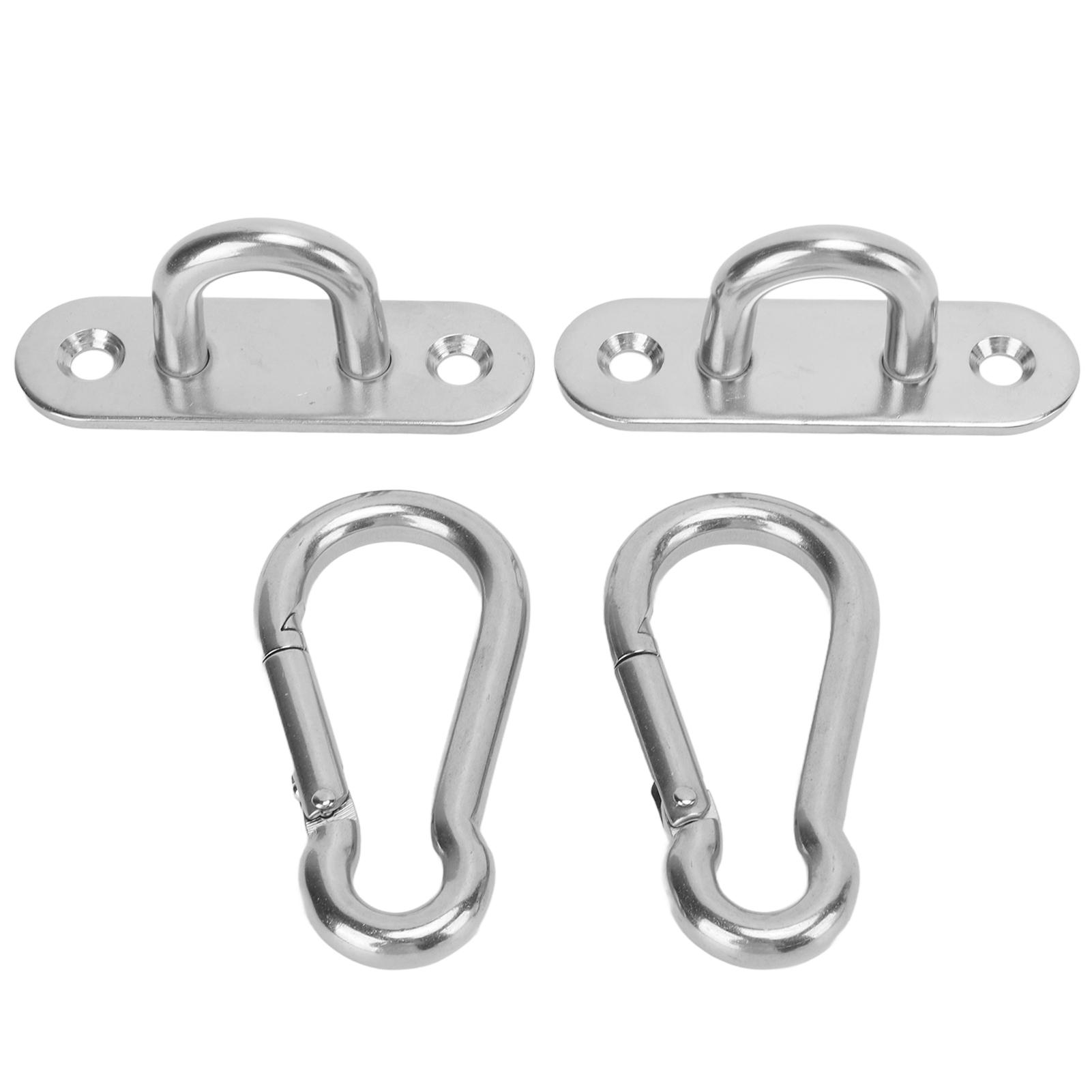 

Hammock Chair Hanging Kit Stainless Steel Swing Ceiling Mount Hangers Set for Yoga Hammock Chair Sandbag