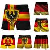 Boxing Muay Thai Shorts Germany National Flag Eagle 3D Print Fighting Training Unisex Men Women Quick Dry Fitness Gym Sport Workout Casual Streetwear