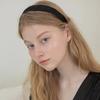 shirring satin hairband (6colors)