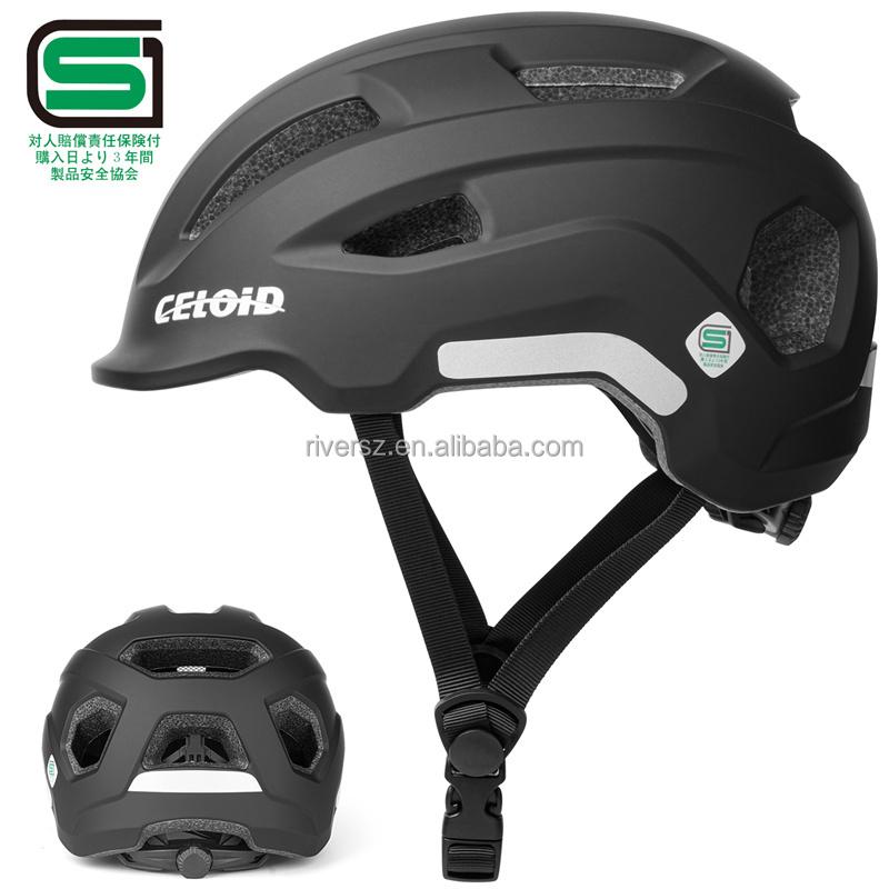 Customized SG Japan Bike Helmet for Adults Strong PC Mold Cycle Helmet Big Head MTB Safe Protection Made in China
