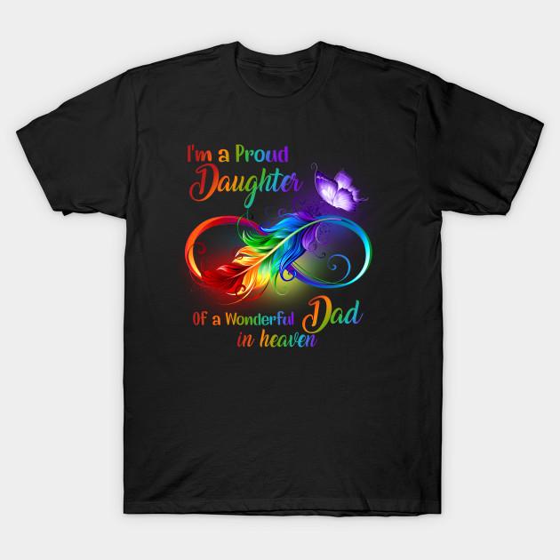 Proud Daughter Wonderful Dad T-Shirt S