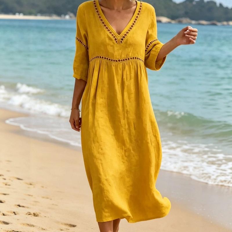 (The Object Is Not Perforated, 3D Printing Effect) 2026 Summer New European and American Solid Color Loose