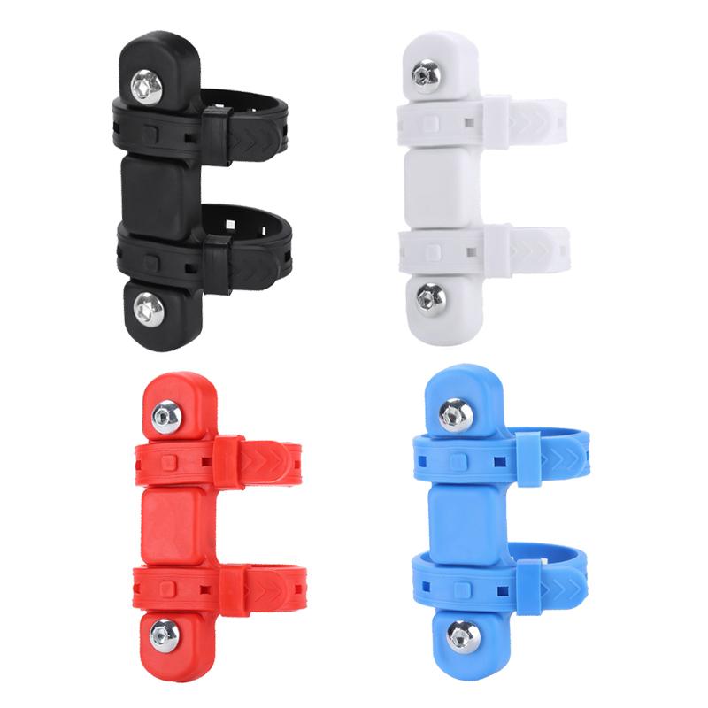 Adapter do mocowania bidonu na rowerze, żel silikonowy, opaska, pasek na koszyk Kettle Cage, sztyca, widelec, uchwyt montażowy na ramę