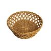 Round Shape Food Storage Basket Rattan-like Fruit Plate Natural Style Storage Basket  Dining Table