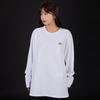 ASTRAL PROJECTION Signature Logo Oversized Long Sleeve T-Shirt_White