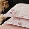 Bijiaman BGM-T2462 Luxury Cotton-Silk Four-Piece Bedding Set
