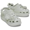 Crocs Crush Bouquet Clog Comfortable and Versatile Classic Puff Bouquet Garden Shoes Hole Shoes Women's Linen