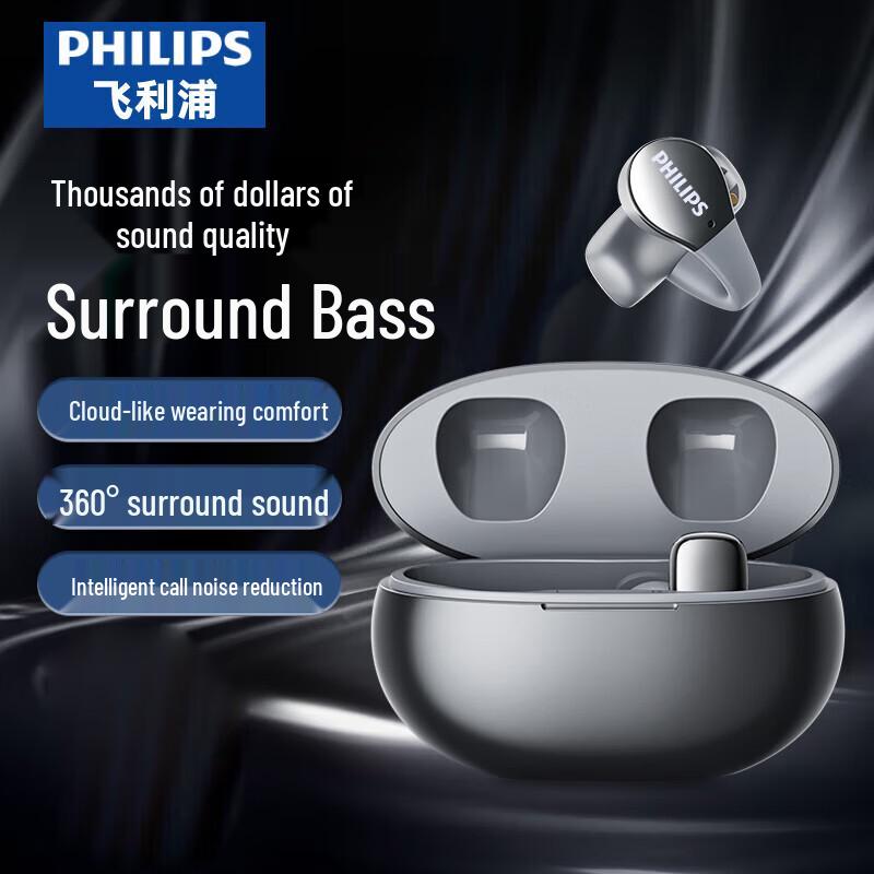 Philips TAT2719 Open-Ear True Wireless Bluetooth Sport Earbuds