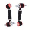 Black Adjustable Racing Rear Suspension Camber Control Arms Kit Replacement for Honda Civic Acura Integra 1990-2001