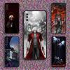 D-Devil M-May C-Cry Dante Phone Case For Samsung S 25,24,23,22,30,21,10,9,Ultra,Plus,Lite,FE,4,5 G Black Soft Case