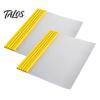 Document Folder 10 Pcs Report Folders with Clear Cover And Sliding Bar, A4 Holder Letter Size Covers, Presentation Binder for School Business File