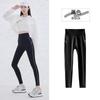 High-Waisted Seamless Yoga Leggings Women Ultra-Soft Stretchy 9/10 Length Workout Pants With Butt-Lifting Effect