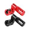 Single Side Adjustable Bow Mount Gear Structure V Bar Aluminum Alloy Quick Release for Recurve and Compound Archery