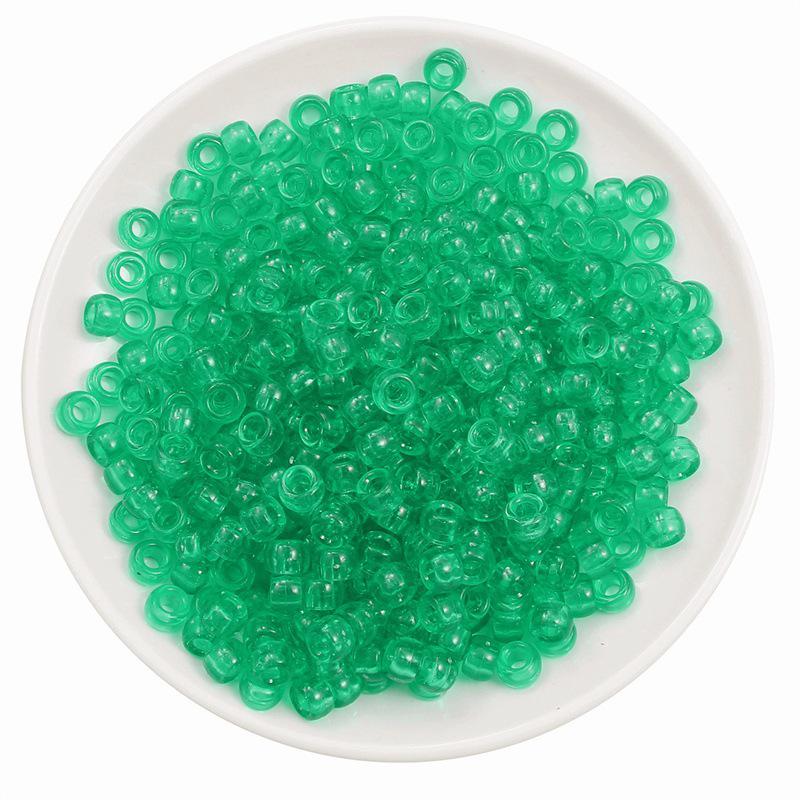Acrylic Large Hole Barrel Beads 9x6mm for DIY Bracelet Jewelry Making