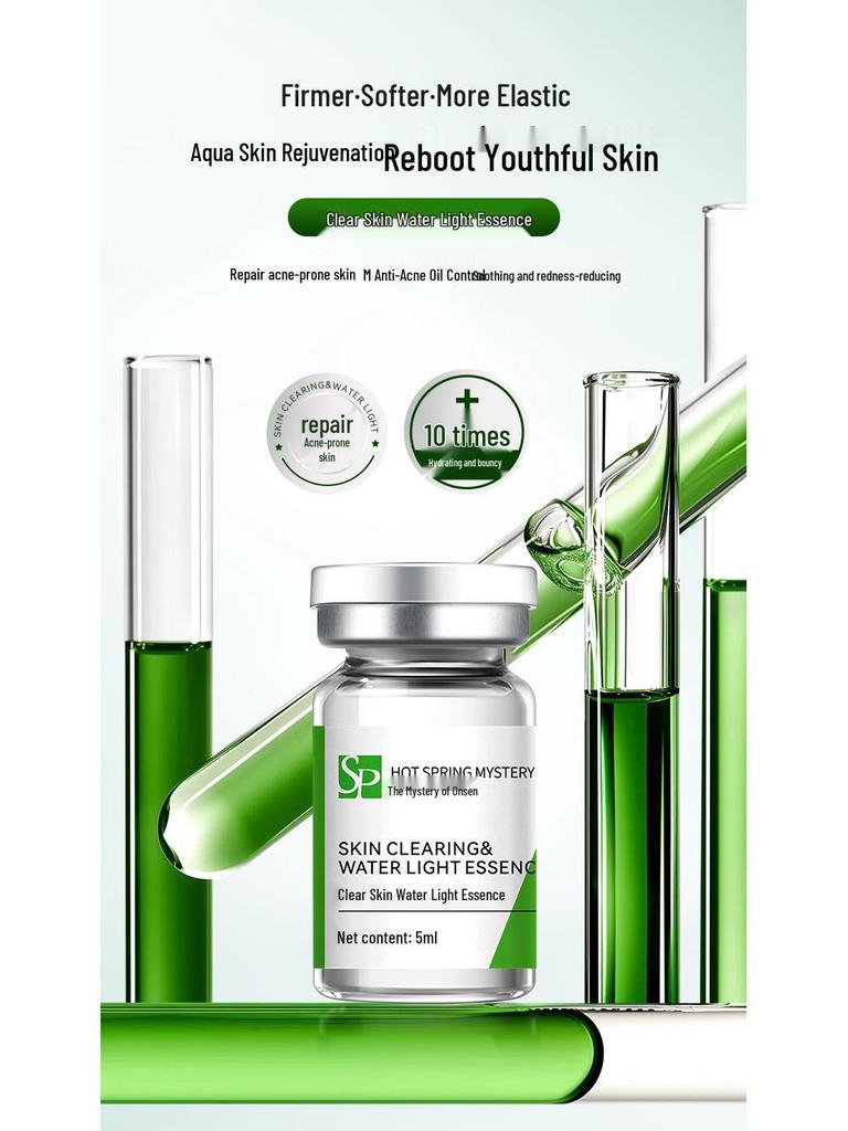 Onsen Anti-Acne Water Light Essence for Acne-Prone Skin - Oil Control & Comedone Treatment