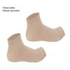 Protection Socks Ankle Heel Crack Sock Compression Padded Sleeve Socks for Women Skates Braces