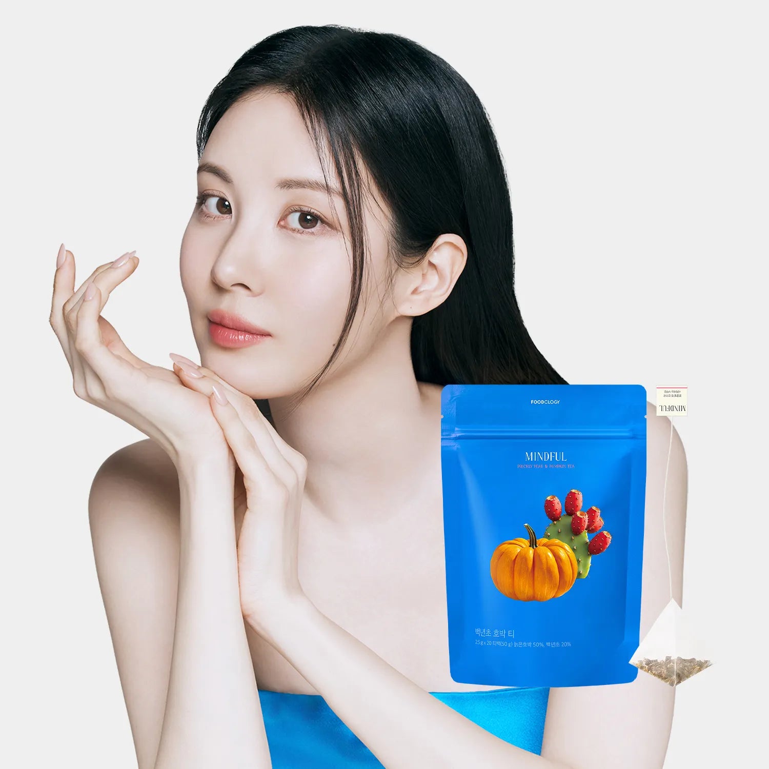 FOODOLOGY Prickly Pear & Pumpkin Tea 2.5g*20 Tea Bags Tea 2.5g*20 Tea Bags