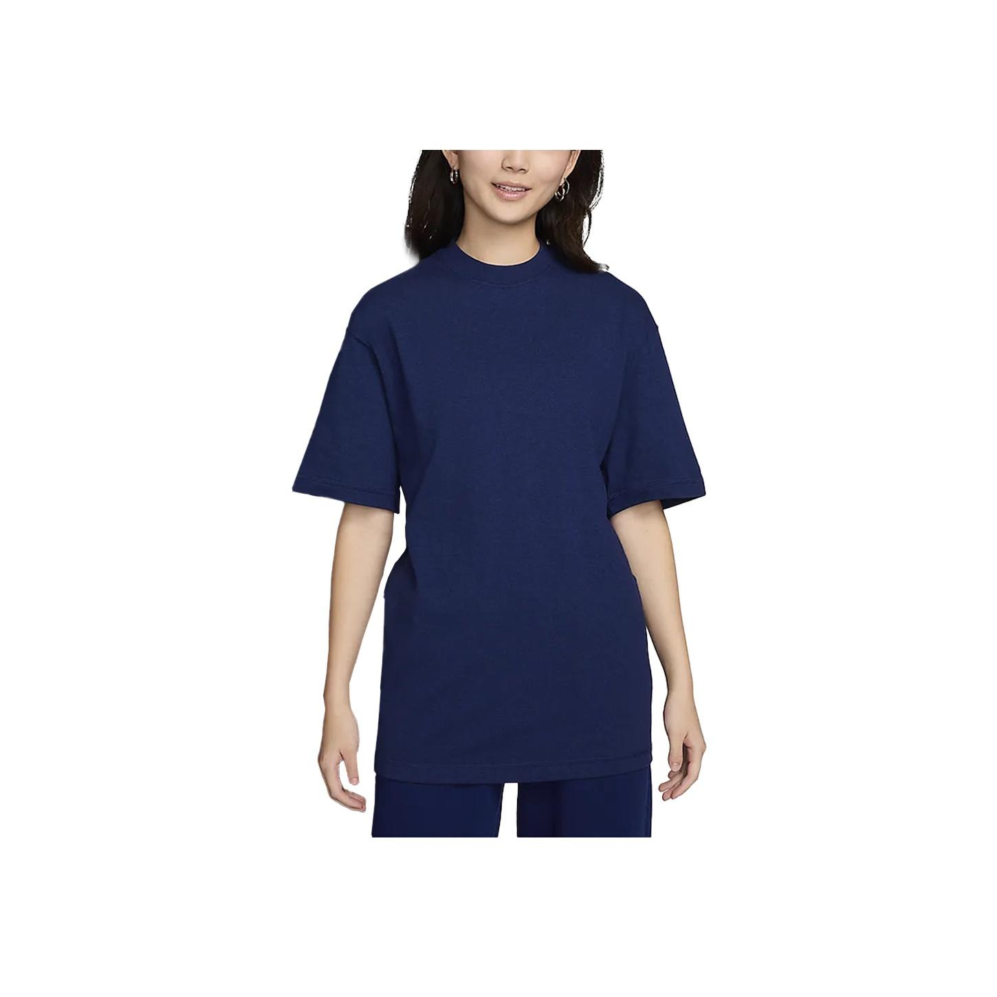 

Nike Wool Classics Casual Versatile Fashion Short Sleeve Nautical T-Shirt Unisex T-Shirts Space-Blue FV4890-492 XL