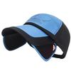 One Limitation Retractable Visor Cap with Brim for Sun Simple Perfect for CP463 Women's Protection, Design, Running, Summer, (Blue)