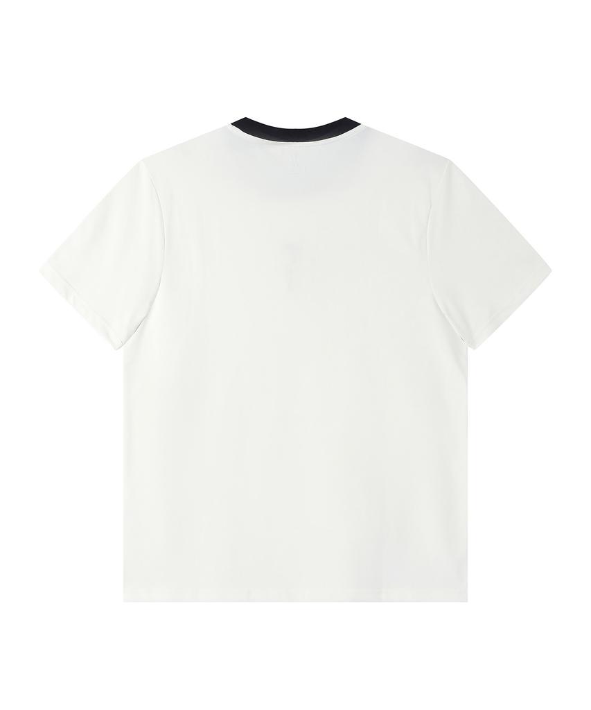 SOLEW Sunflower Ringer T-Shirt_White
