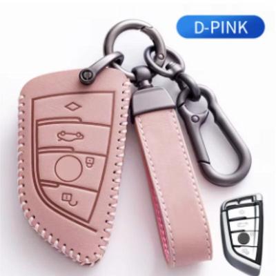 Funda Protectora Suave para Llave Remota de Coche Fob Para BMW X1 X3 X5 X6 X7 Serie 1 3 5 6 7 G20 G30 G11 F15 F16 G01 G02 F48 Bolsa Sin Llave