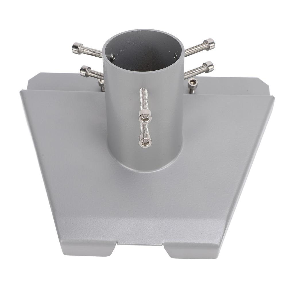 Satellite Dish Pipe Adapter Stainless Steel Satellite Antennae Pole Mount Roof Mount Plate for Gen3