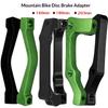 Precisions Machined Bicycles Disc Brake Adapter 160mm To 180/203mm Front Rear Specific Design Aluminum Alloy Materials
