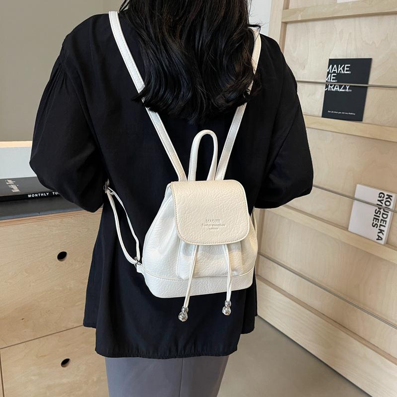 Backpack Women's New Fashion Backpack Versatile Portable Bucket Bag