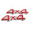 4X4 Metal Emblem for Jeep: 3D Decorative Four-Wheel Drive Body Sticker