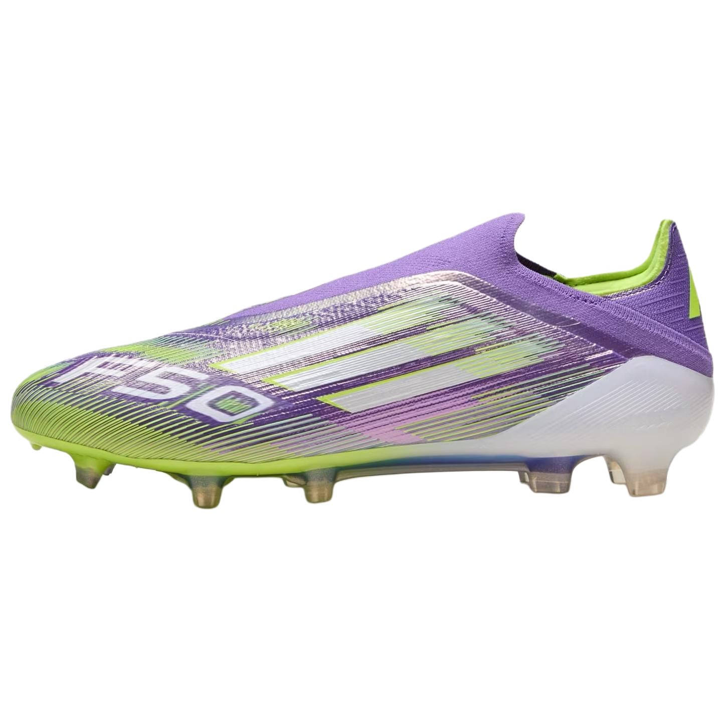 

Adidas Adizero F50 Elite Бесшнурковые FG Пакет Radiant Blaze Мужские Кроссовки Фиолетовый Фиолетовый-Rush Облачно-Белый JH7628 44⅔